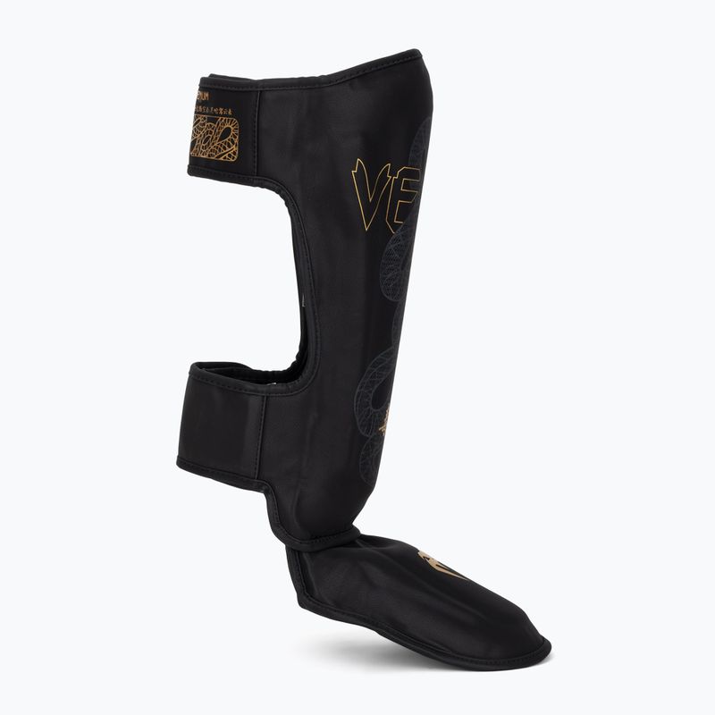 Foot and tibia protectors Venum Serpenti black/silver/gold 2