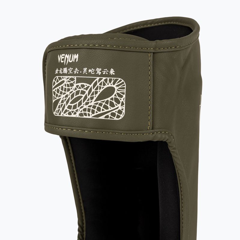 Foot and tibia protectors Venum Serpenti khaki/bronze/ivory 4