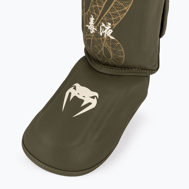 Foot and tibia protectors Venum Serpenti khaki/bronze/ivory 5