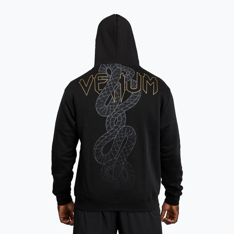Men's sweatshirt Venum Serpenti black/silver/gold 2