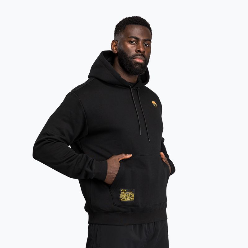 Men's sweatshirt Venum Serpenti black/silver/gold 4
