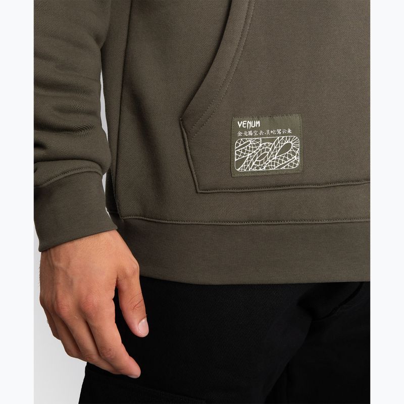 Men's sweatshirt Venum Serpenti kaki/bronze/ivory 6