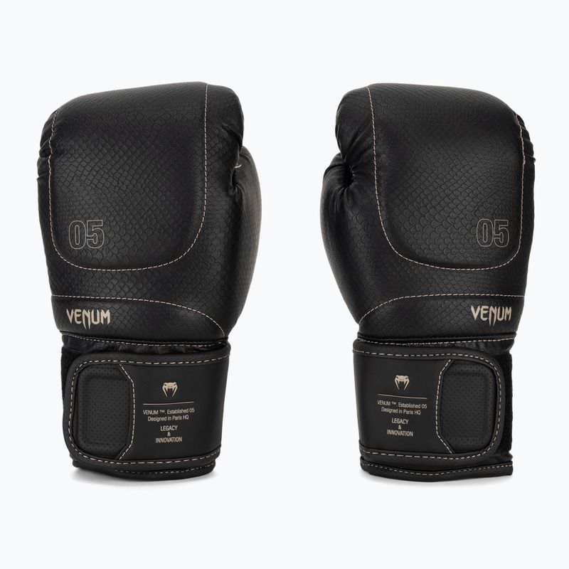 Boxing gloves Venum Impact Evo Scales Boxing black 2