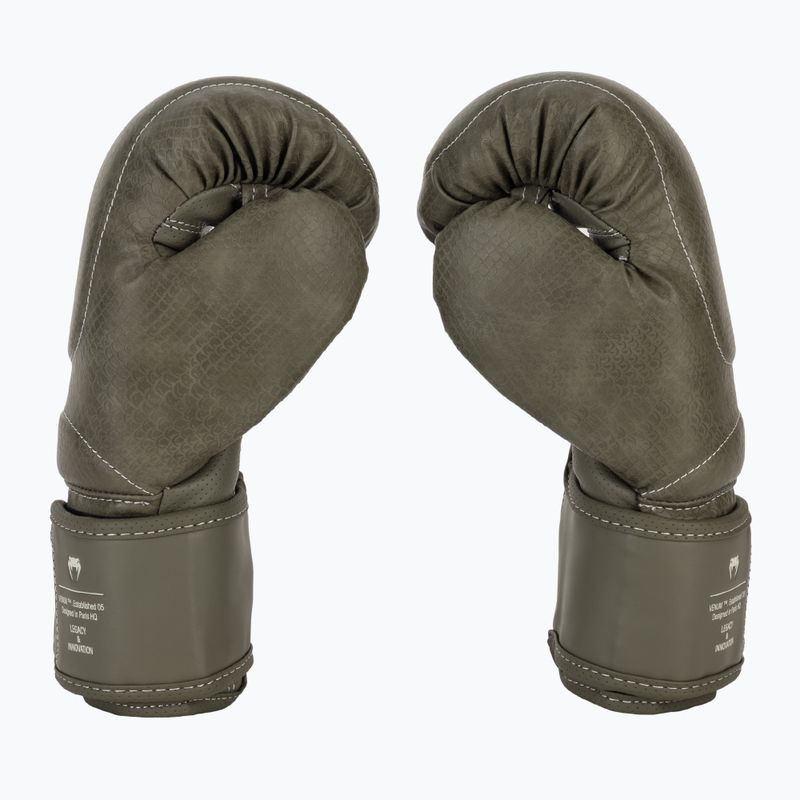 Boxing gloves Venum Impact Evo Scales Boxing army green 4