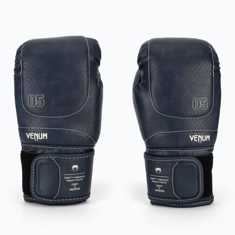 Boxing gloves Venum Impact Evo Scales Boxing midnight blue 2