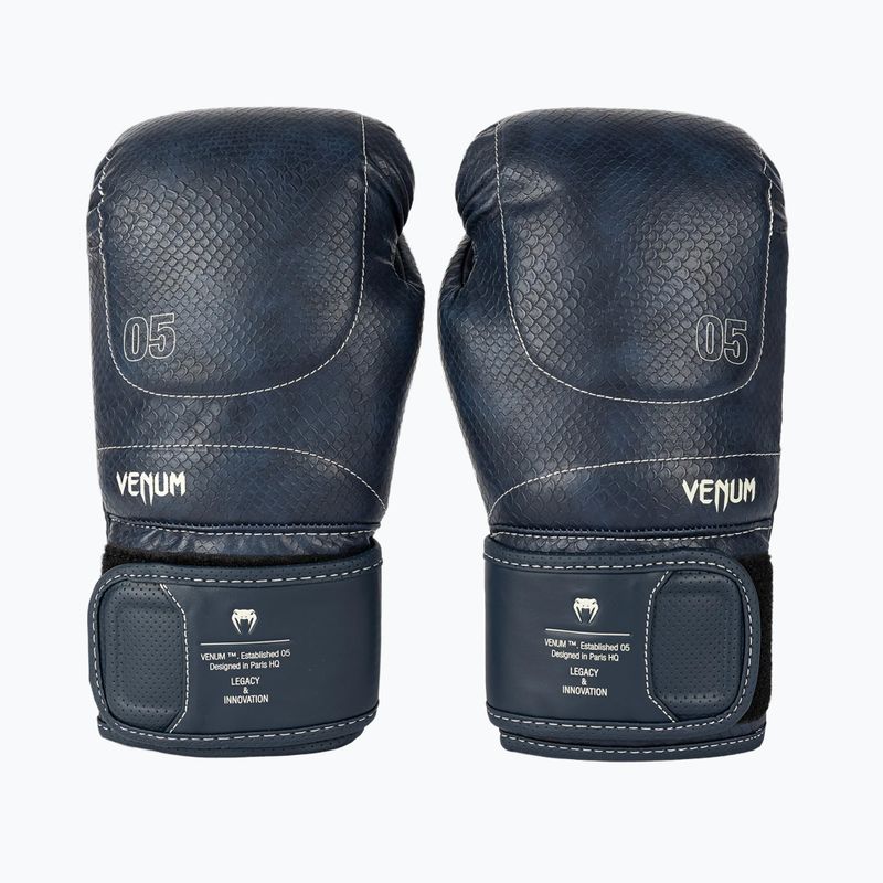 Boxing gloves Venum Impact Evo Scales Boxing midnight blue 2