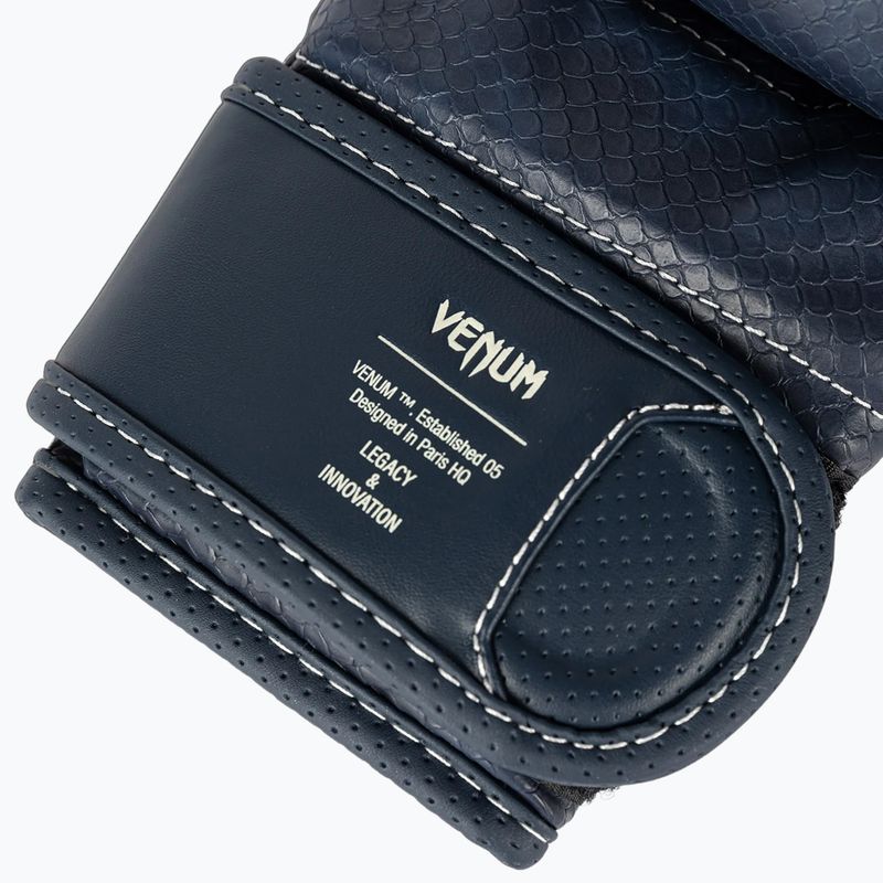 MMA sparring gloves Venum Impact Evo Scales MMA midnight blue 5