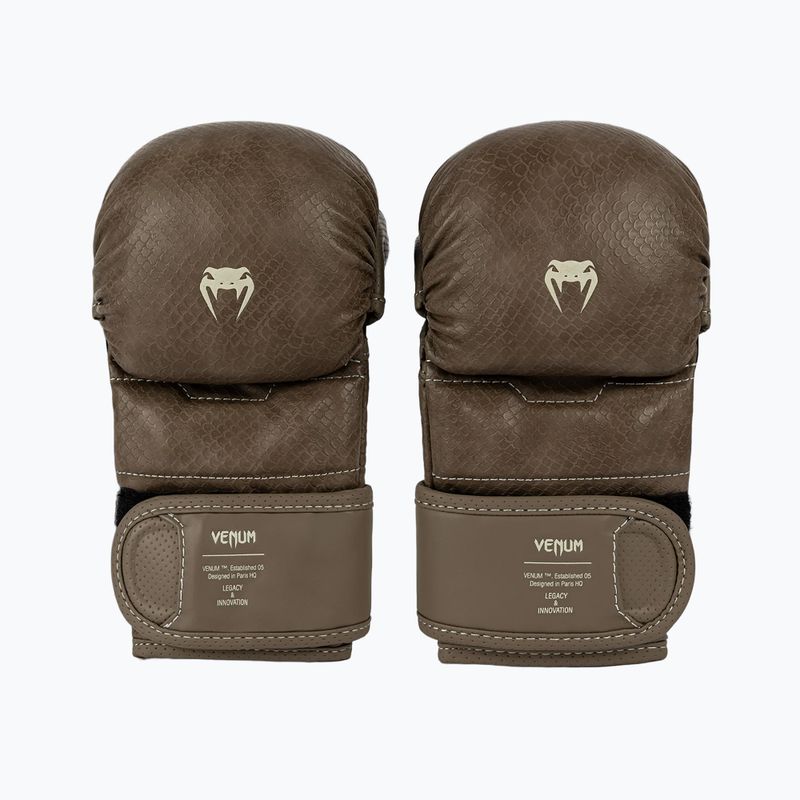 MMA sparring gloves Venum Impact Evo Scales MMA brown
