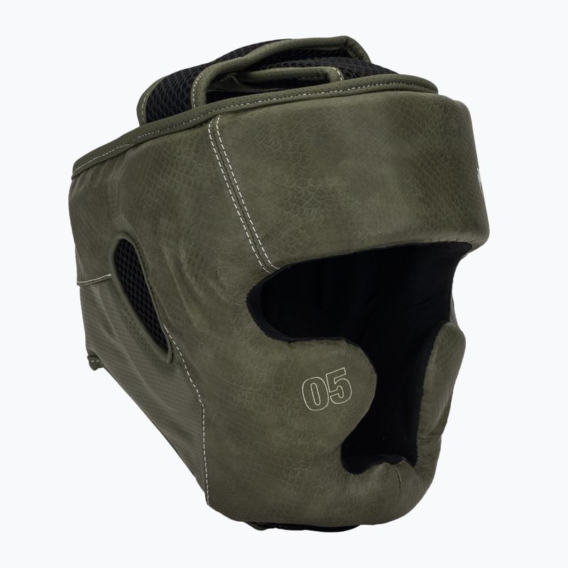 Boxing helmet Venum Impact Evo Scales Headgear army green