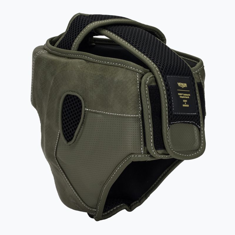 Boxing helmet Venum Impact Evo Scales Headgear army green 3