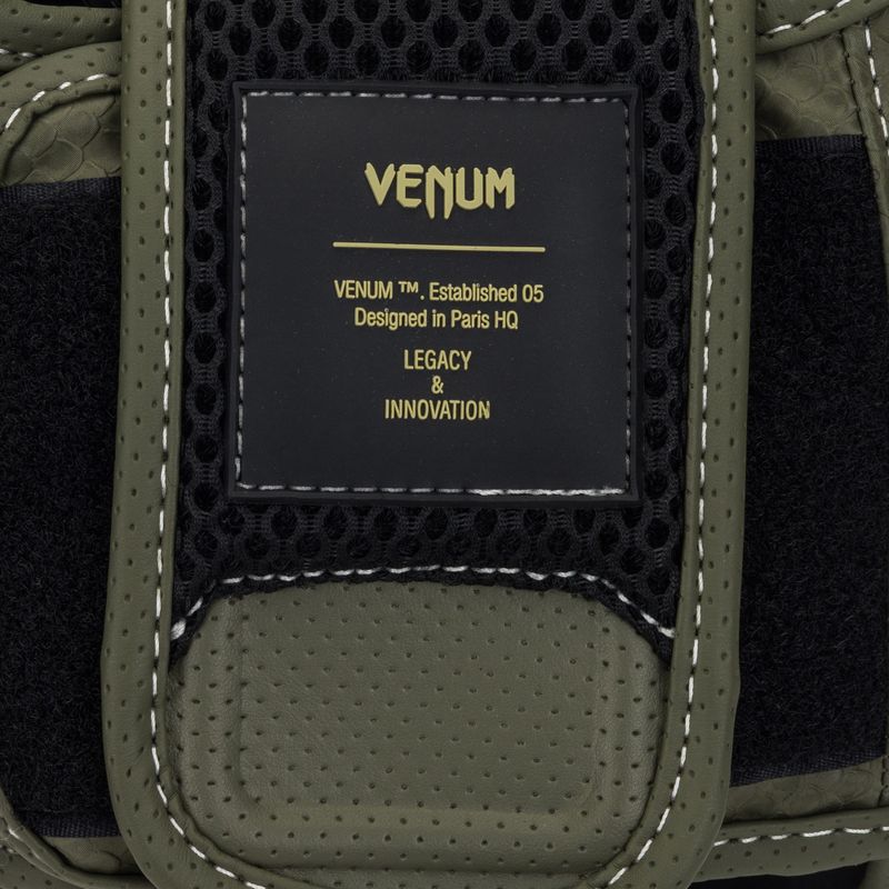 Boxing helmet Venum Impact Evo Scales Headgear army green 5