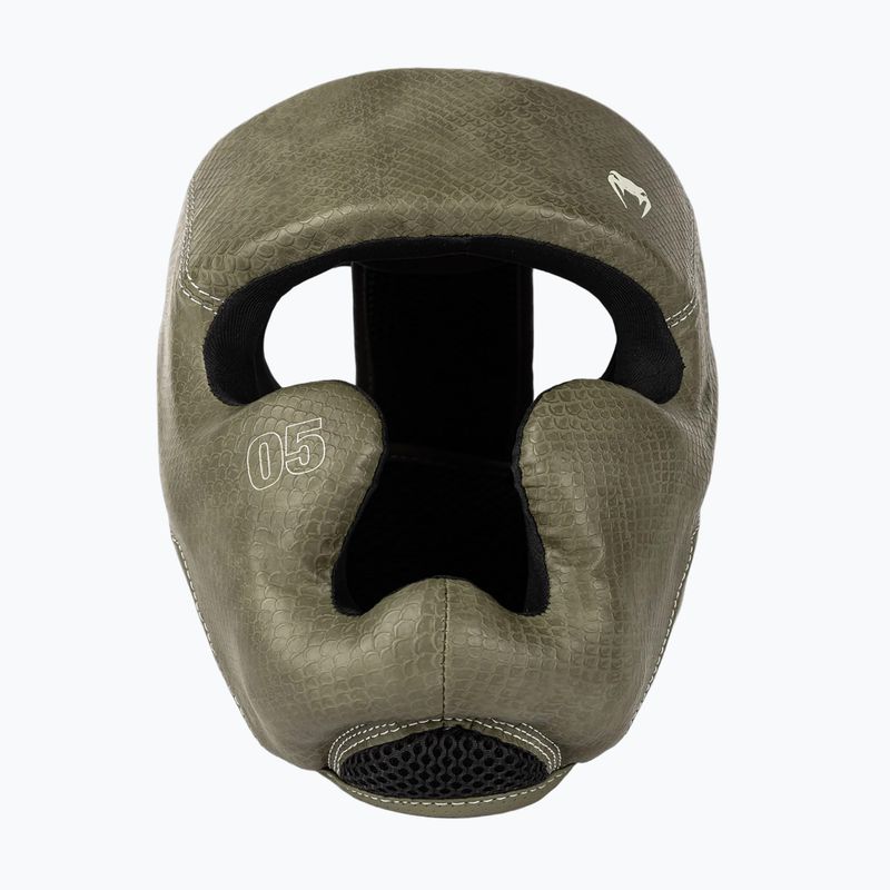 Boxing helmet Venum Impact Evo Scales Headgear army green