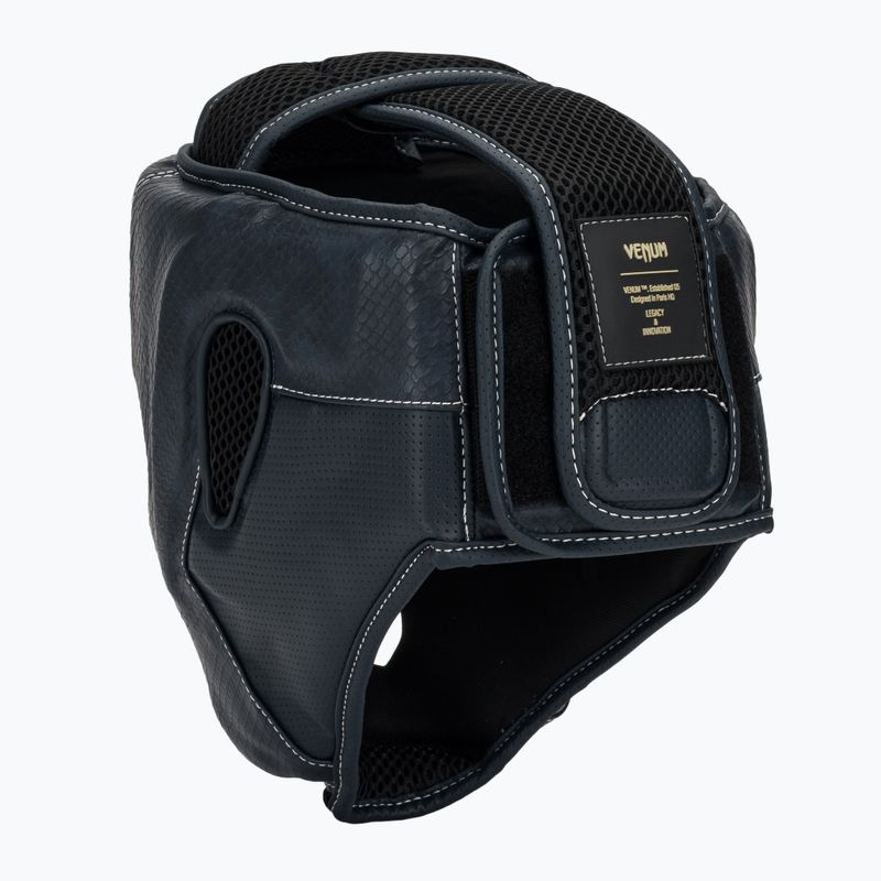 Boxing helmet Venum Impact Evo Scales Headgear midnight blue 3