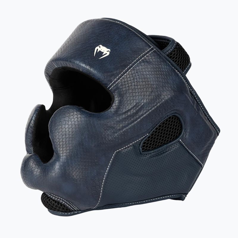 Boxing helmet Venum Impact Evo Scales Headgear midnight blue 3