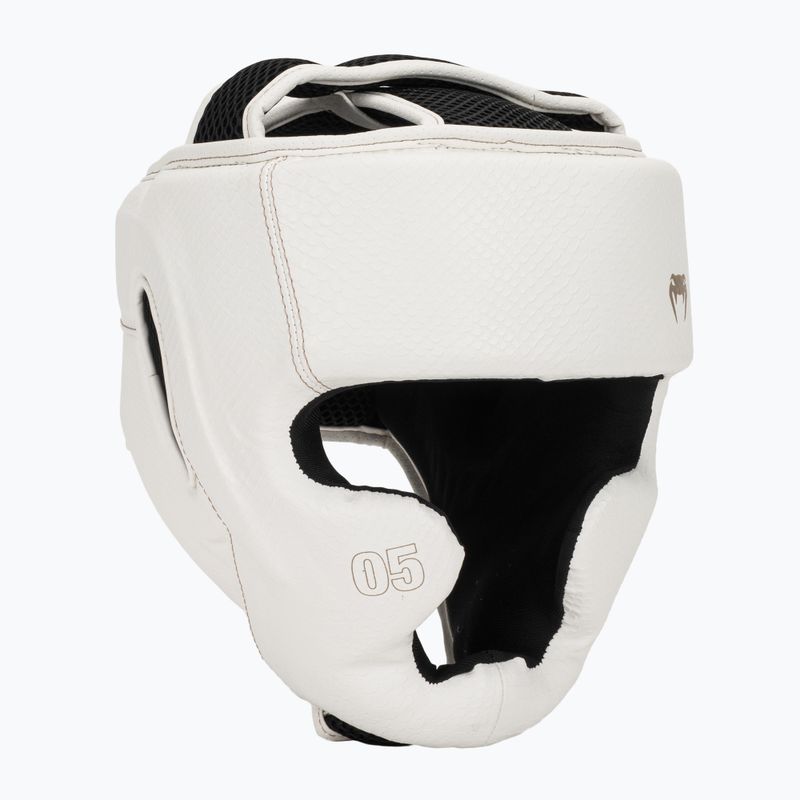 Boxing helmet Venum Impact Evo Scales Headgear ivory