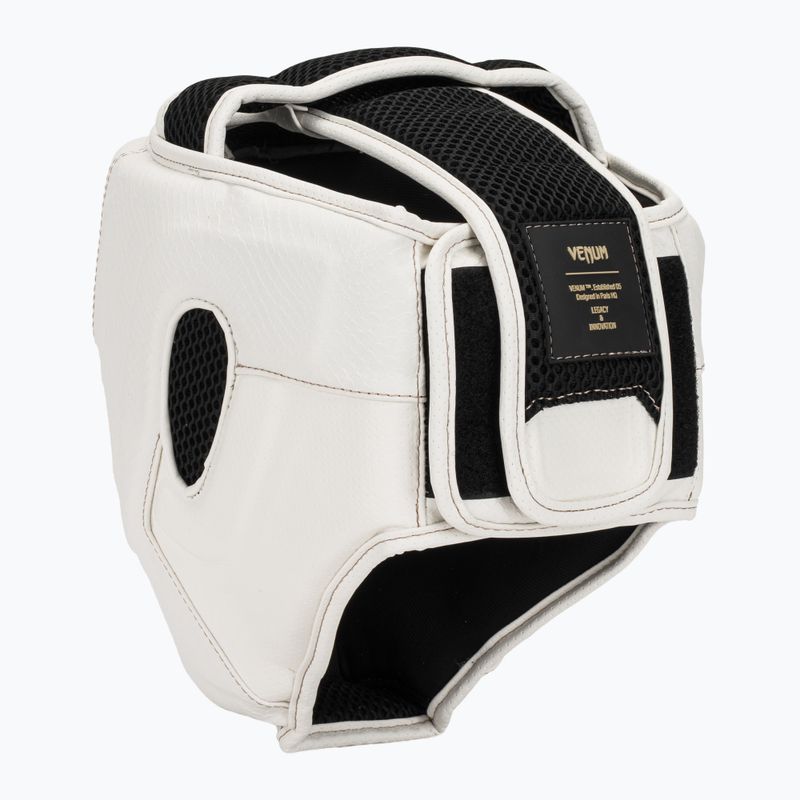 Boxing helmet Venum Impact Evo Scales Headgear ivory 3