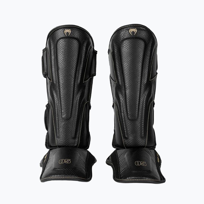 Foot and tibia protectors Venum Impact Evo Scales Shinguards black