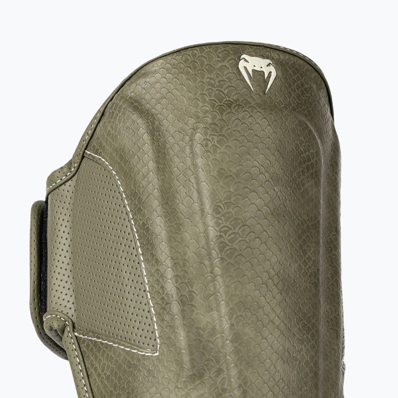 Foot and tibia protectors Venum Impact Evo Scales Shinguards army green 3