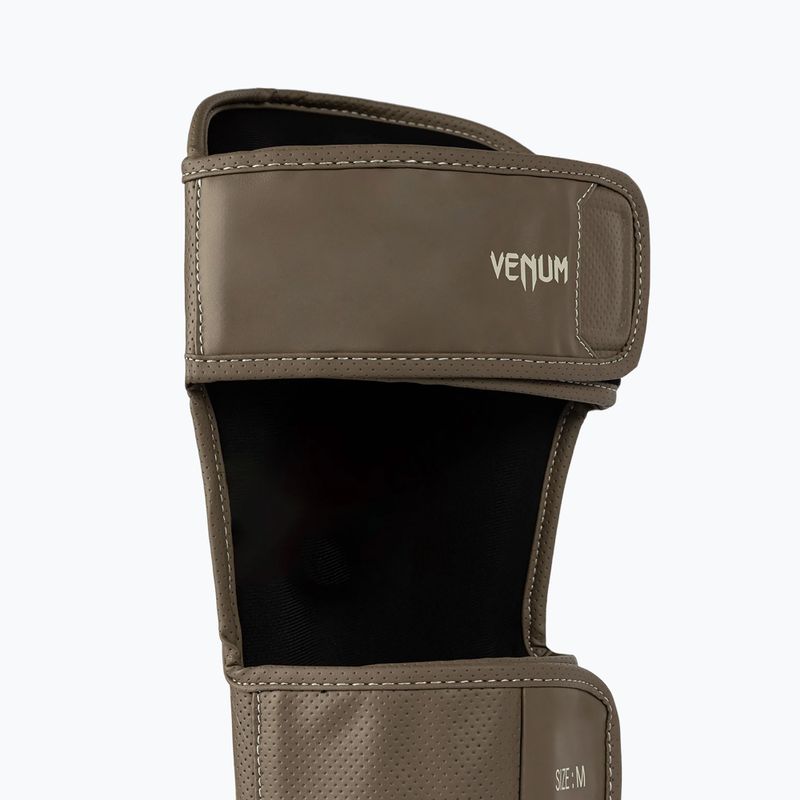 Foot and tibia protectors Venum Impact Evo Scales Shinguards brown 4