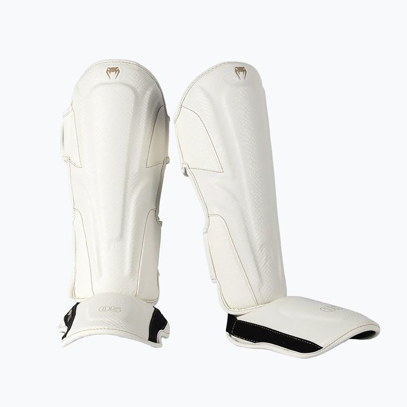 Foot and tibia protectors Venum Impact Evo Scales Shinguards ivory 2