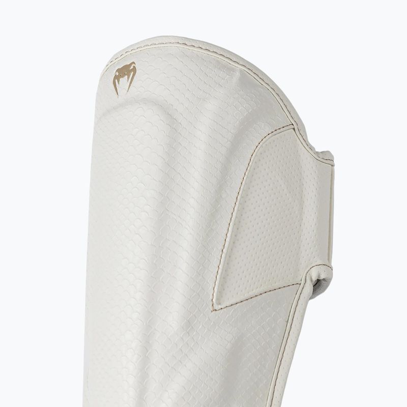 Foot and tibia protectors Venum Impact Evo Scales Shinguards ivory 3