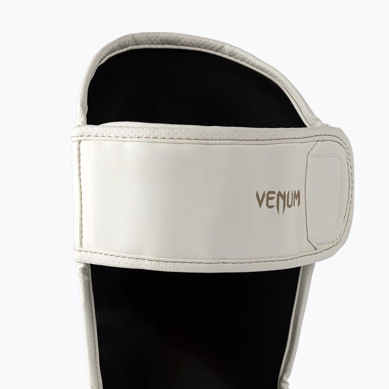 Foot and tibia protectors Venum Impact Evo Scales Shinguards ivory 4