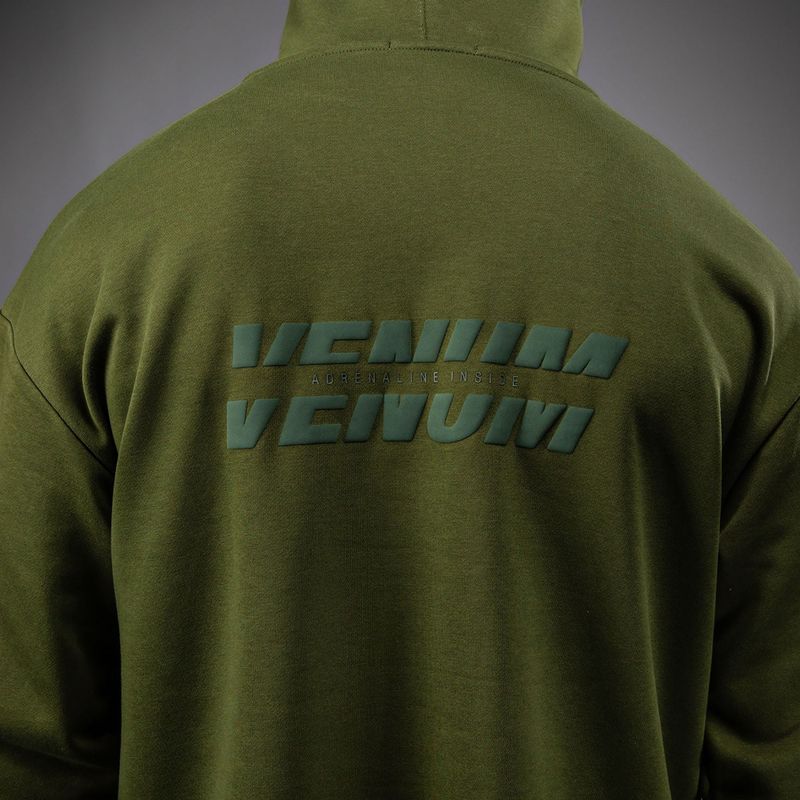 Men's sweatshirt Venum Divide Hoodie khaki 5