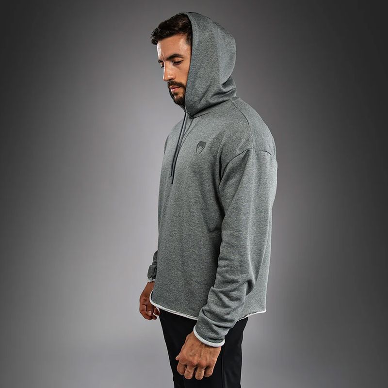 Men's sweatshirt Venum Divide Hoodie heather grey 4