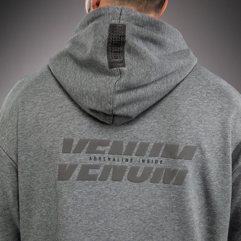 Men's sweatshirt Venum Divide Hoodie heather grey 6
