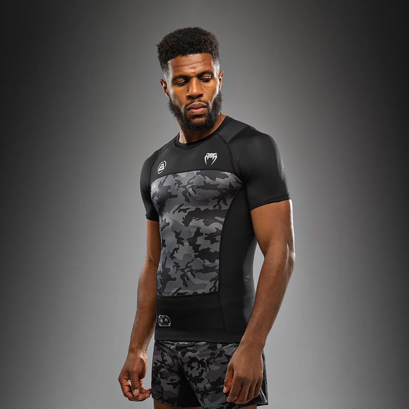 Men's training top Venum X Polaris Rashguards black/storm grey 4