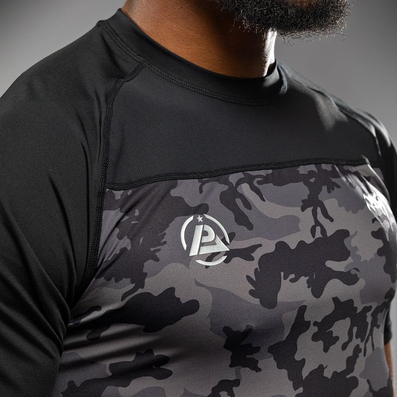 Men's training T-shirt Venum X Polaris Dry Tech black/storm grey 5