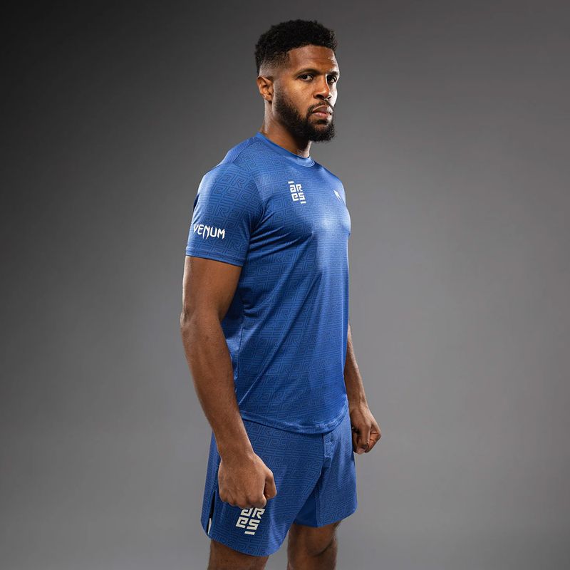 Men's training T-shirt Venum X Ares 2.0 Dry Tech royal blue 4
