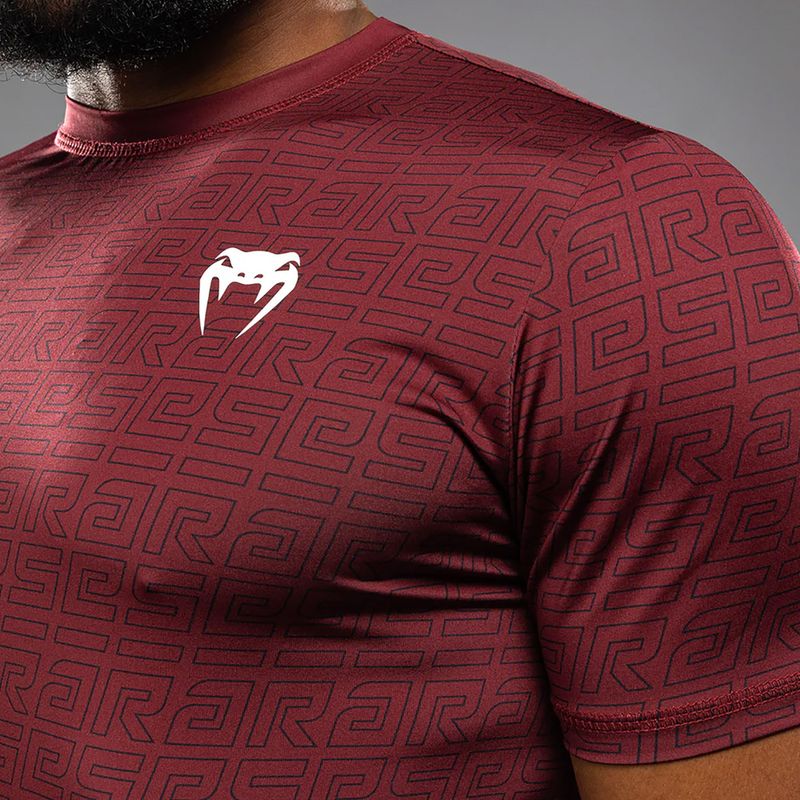 Men's training top Venum X Ares 2.0 Dry Tech burgundy 7