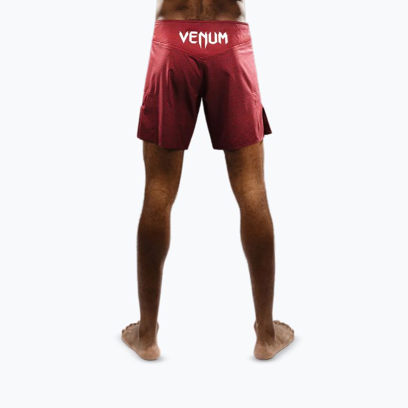 Men's training shorts Venum X Ares 2.0 burgundy 3