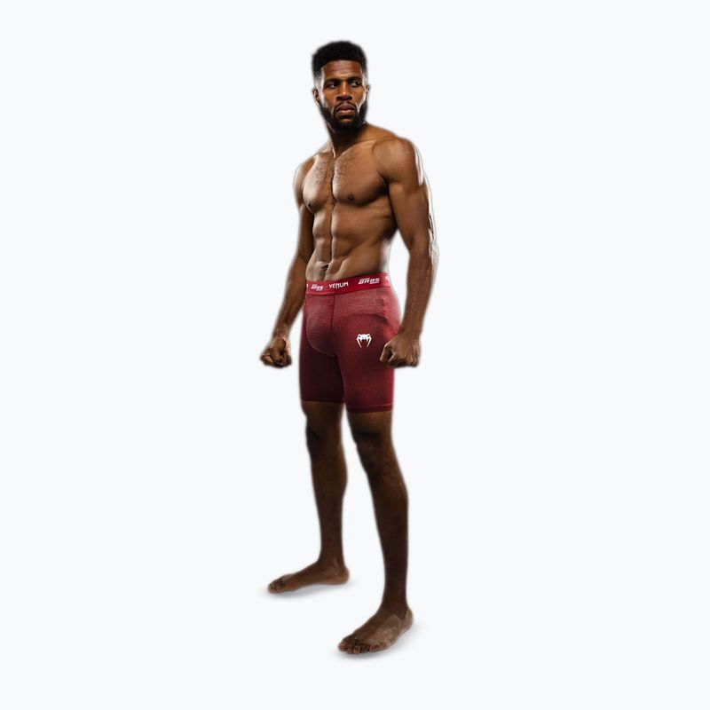 Men's training shorts Venum X Ares 2.0 Vale Tudo burgundy 2
