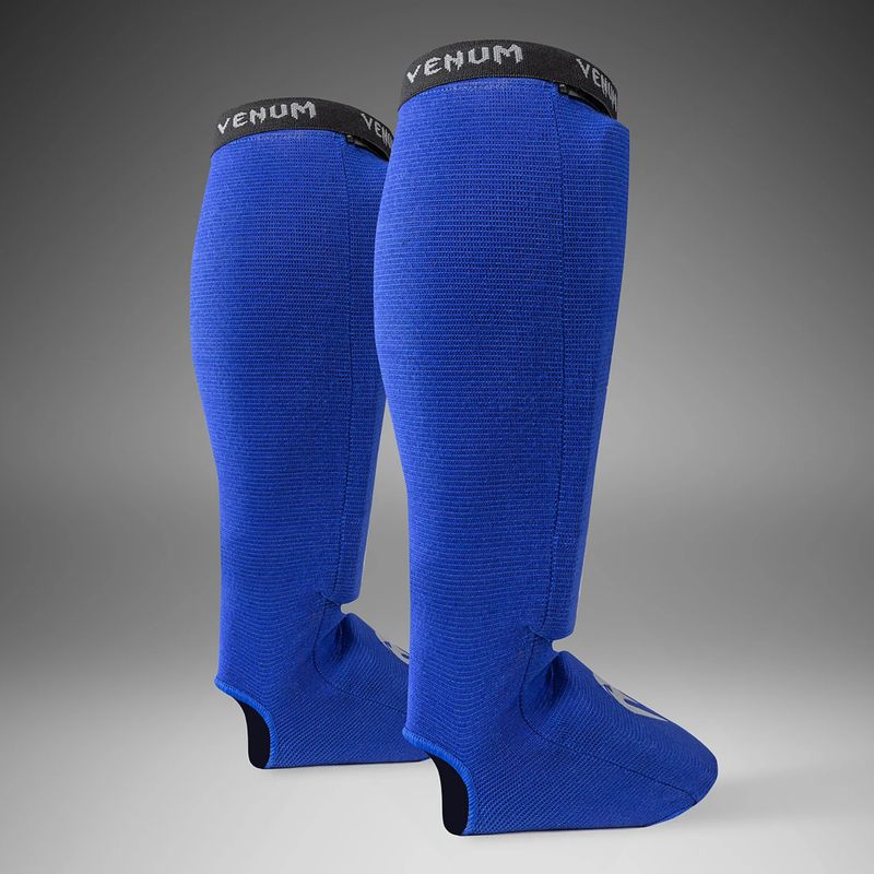 Foot and shin guards Venum Kontact Shin Guards royal blue/silver 3