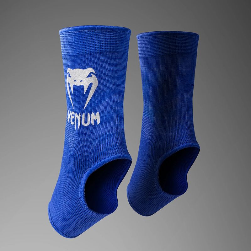 Ankle guards Venum Kontact Ankles Supports royal blue/silver 3