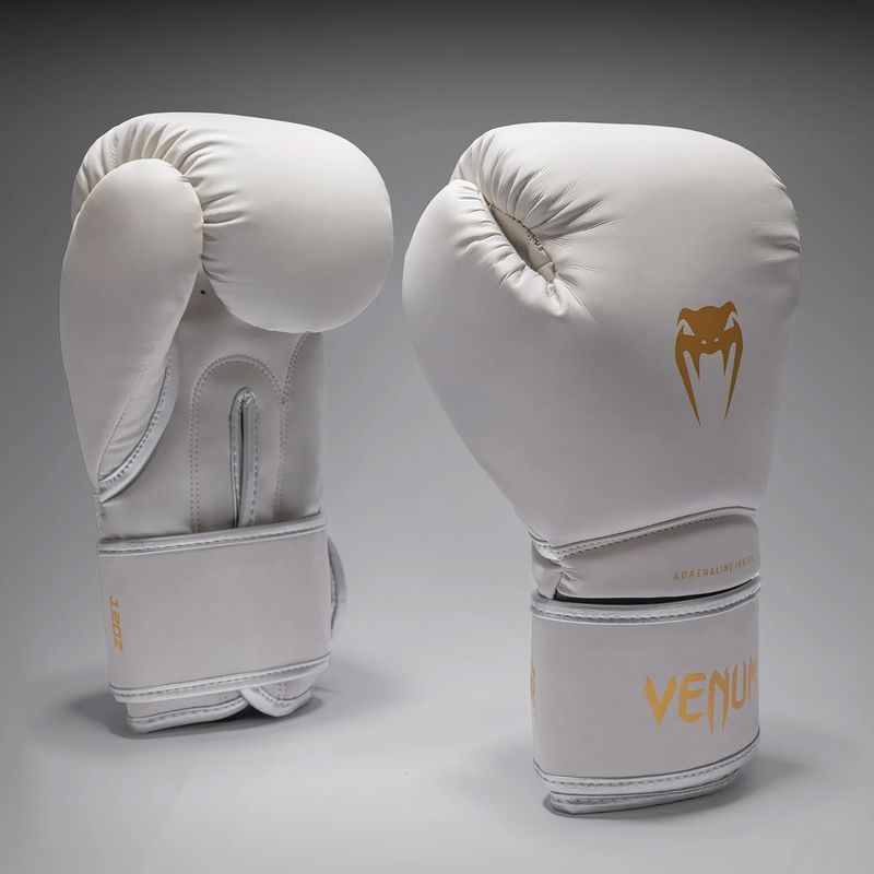 Boxing gloves Venum Contender 1.5 ivory/gold 2
