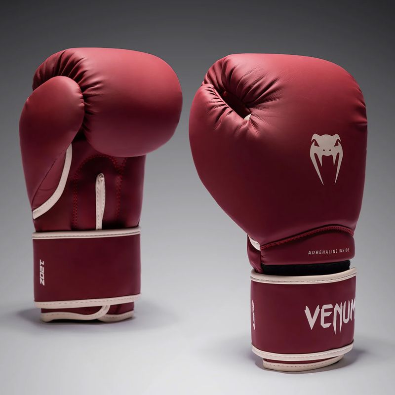 Boxing gloves Venum Contender 1.5 burgundy/sand 2