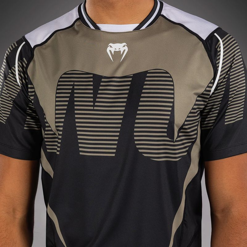 Men's T-shirt Venum Adrenaline Dry-tech black/sand 4