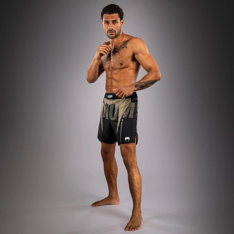 Men's training shorts Venum Adrenaline Fight black/sand 2