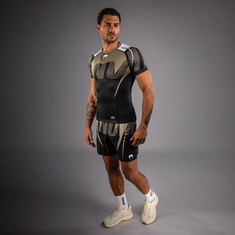 Men's rashguard Venum Adrenaline Rashguard black/sand 2