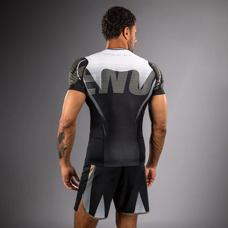Men's rashguard Venum Adrenaline Rashguard black/sand 3