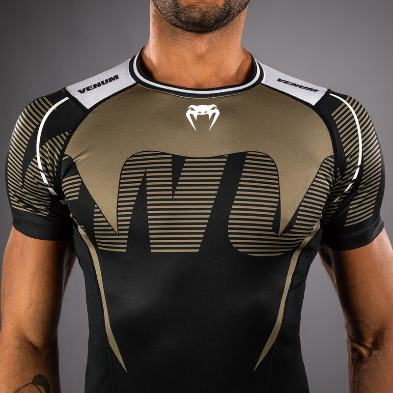 Men's rashguard Venum Adrenaline Rashguard black/sand 5