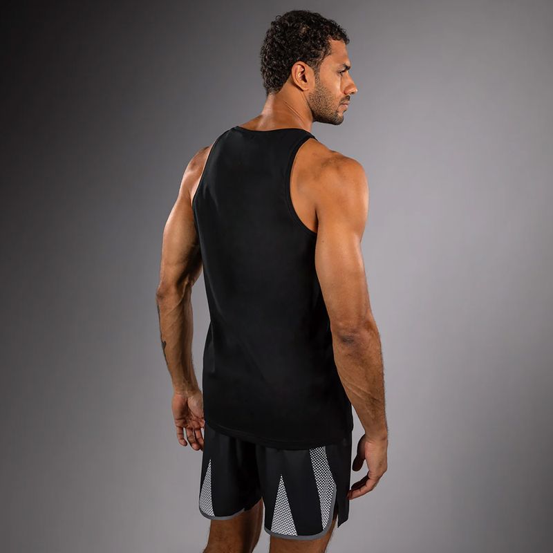 Men's T-shirt Venum Adrenaline black/silver grey 2