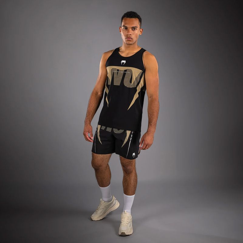 Men's T-shirt Venum Adrenaline black/sand 2