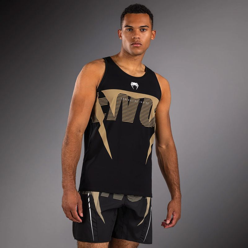 Men's T-shirt Venum Adrenaline black/sand 4