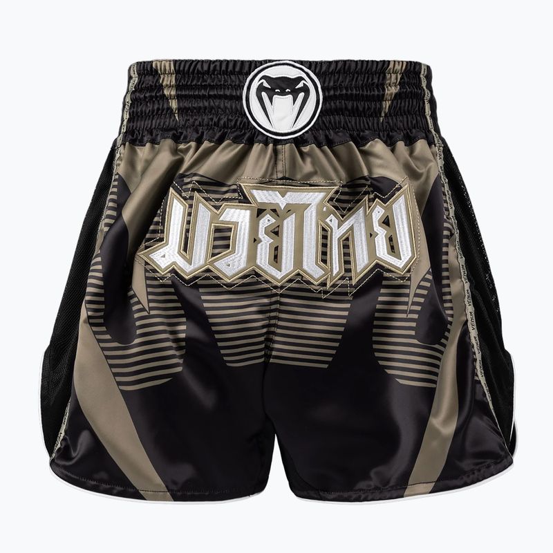 Men's training shorts Venum Adrenaline Muay Thai black/sand