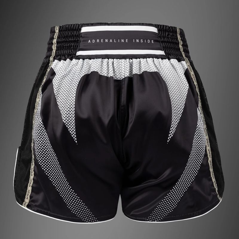 Men's training shorts Venum Adrenaline Muay Thai black/sand 3