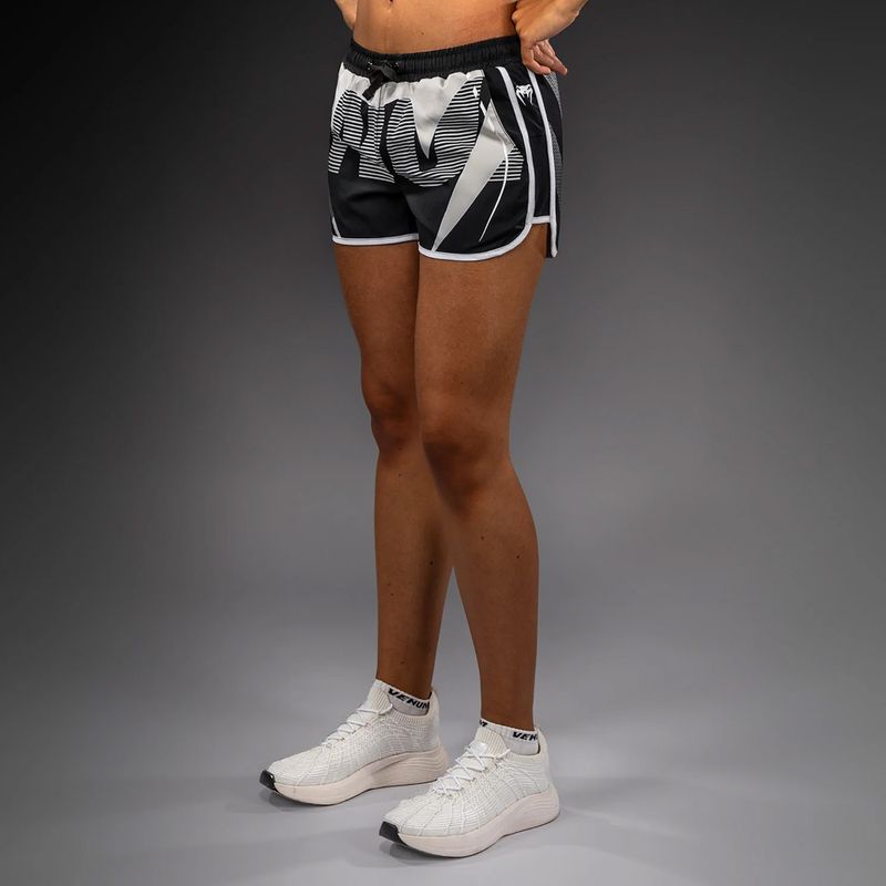 Women's training shorts Venum Adrenaline Training black/ivory 4